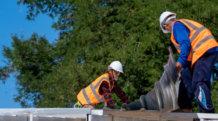 Professional new roof installation services in Breedsville, MI